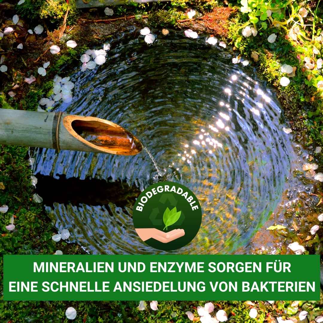 Bio Starter für Gartenteiche