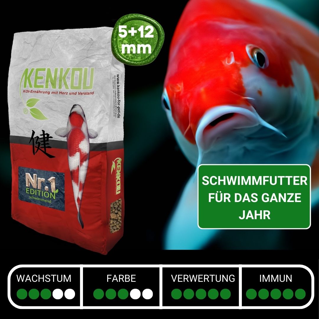 Koifutter KENKOU Nr.1 Edition höchste Qualität für das ganze Jahr