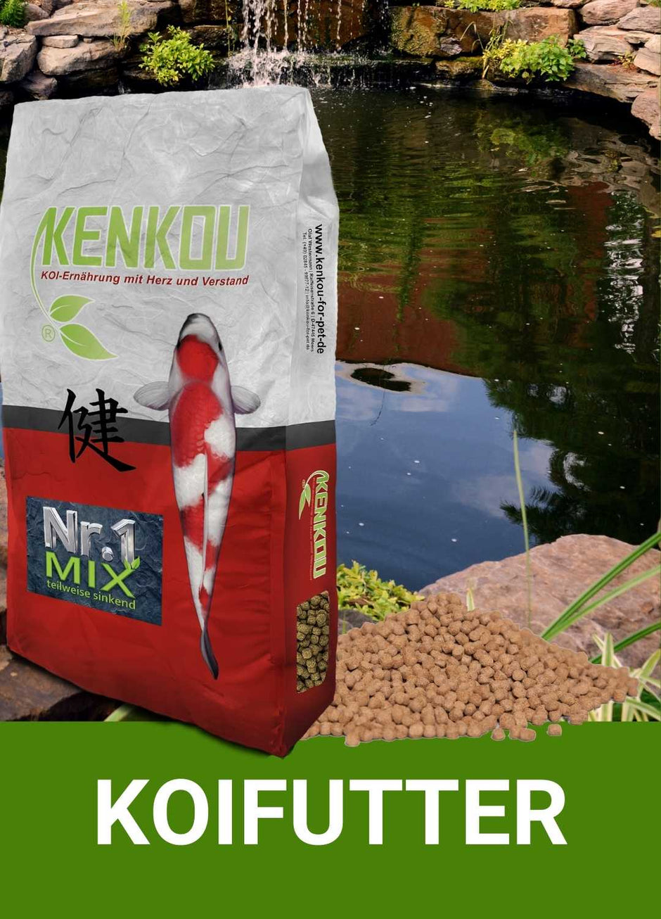 Koifutter kaufen der Marken KENKOU, SERA, Coppens Alltech