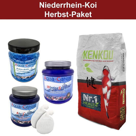 Niederrhein - Koi Herbst - Paket Koifutter - Sparpaket - Niederrhein - KOI