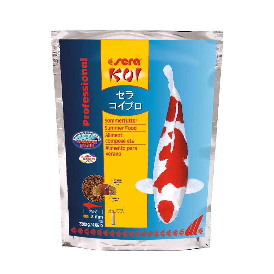 sera KOI Professional Sommerfutter - 3mm schwimmend - Niederrhein-Koi